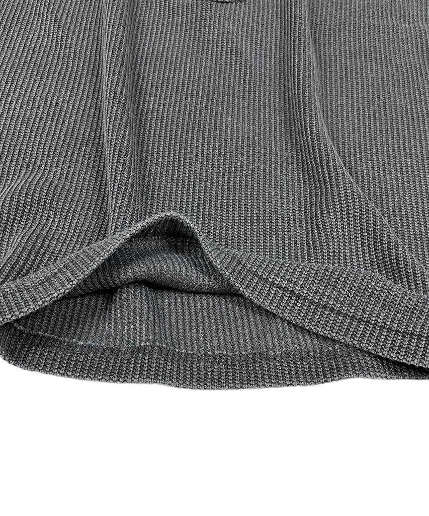 SK8ER ROCK Classic Cross Pigment Oversized Knit ((Charcoal))