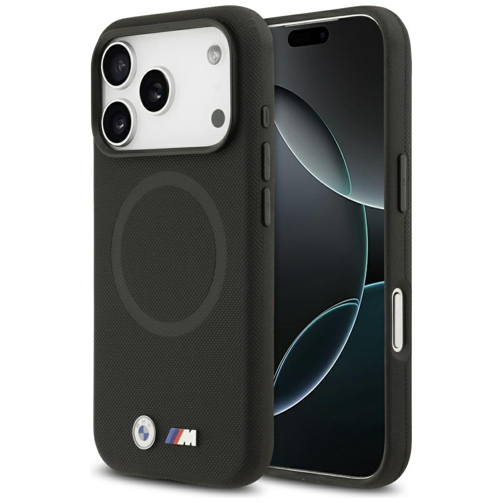 BMW M FW Metall-Logo MagSafe Hülle für iPhone 17 Pro Max Schwarz