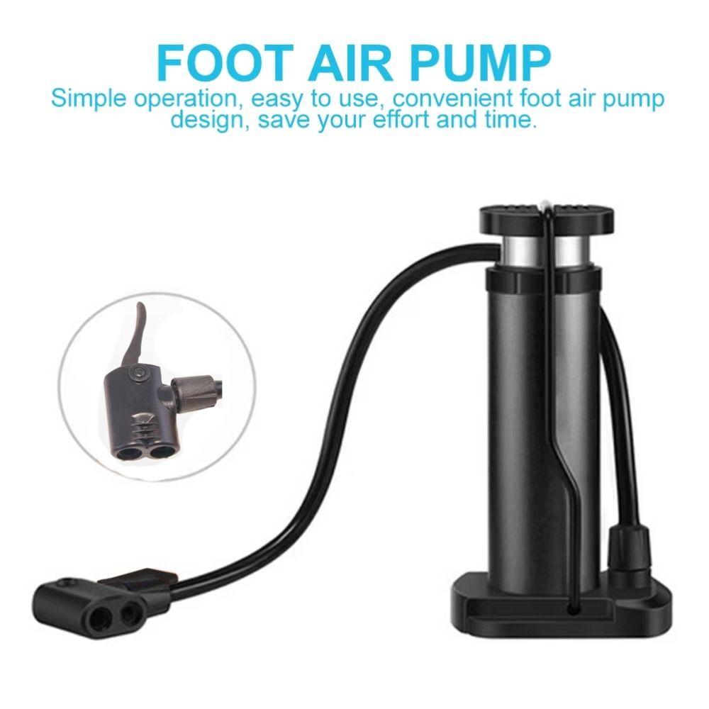 Aluminium Zinc Zinc Alloy Biking Air Pump Mini Bike Foot Pump Bicycle Inflator Pump Outdoor