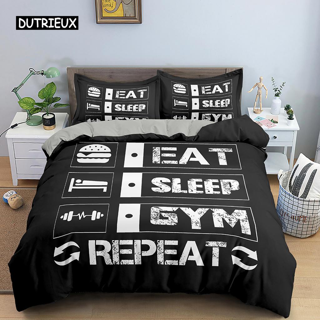 3D Spelkontroll Tryckt Sängklädesset Speltema Påslakan Mikrofibertyg Täcke Örngott Queen King Size Polyester Täcke Örngott