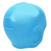 Waterproof Silicone Swimming Cap with Ear Protection 3D Strong Elasticity Long Hair Swimming Hat for AdultsLight Blue