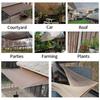 HDPE Sunshine Net Outdoor Sunshade Cloth Garden Plant Sunshade Mesh Anti-UV Sunshelter Swimming Pool Awning Pergola 75-80%