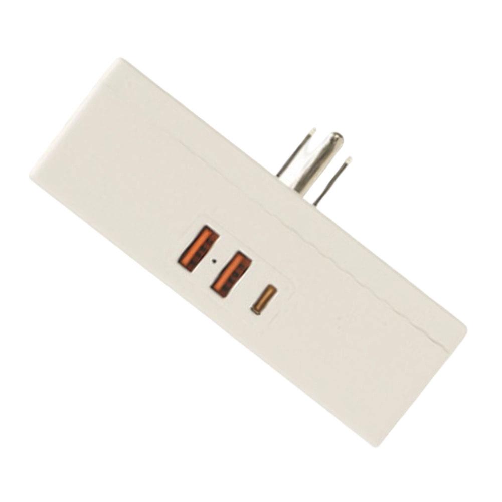 

AC Socket Extender with 4 Outlets 2 USB-A and 1 USB-C Charging Ports Designed for Efficient Power Distribution China Mainland