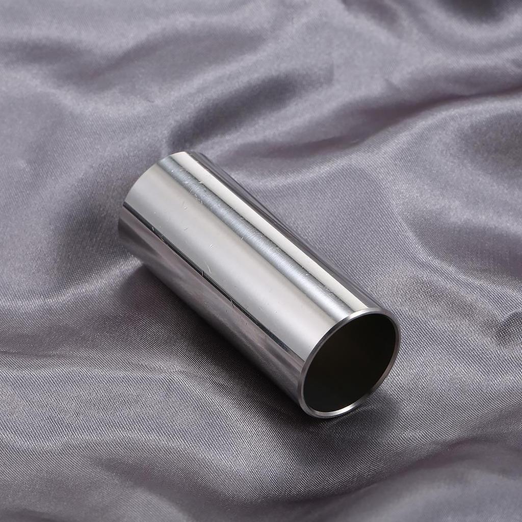 Metal Guitar Slides for Electric Guitar Bass Stringed Instruments Stainless Steel Guitar Slide Finger and Knuckle Slide