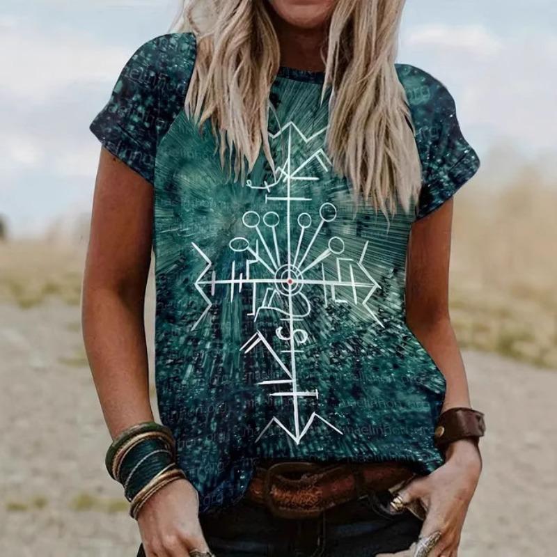 Fashionable Casual Versatile High-quality Comfortable Short Sleeved Round Neck T-shirt