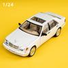 1:24 Mercedes-Benz W140 320SEL High Simulation Diecast Car Metal Sound Light Alloy Model Car Children's Toys Collection Gifts