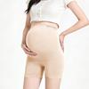 High Waist Plus Size Maternity Leggings with Antibacterial 2-in-1 Safety Shorts - Comfortable, Supportive & Highly Elastic for Belly Support