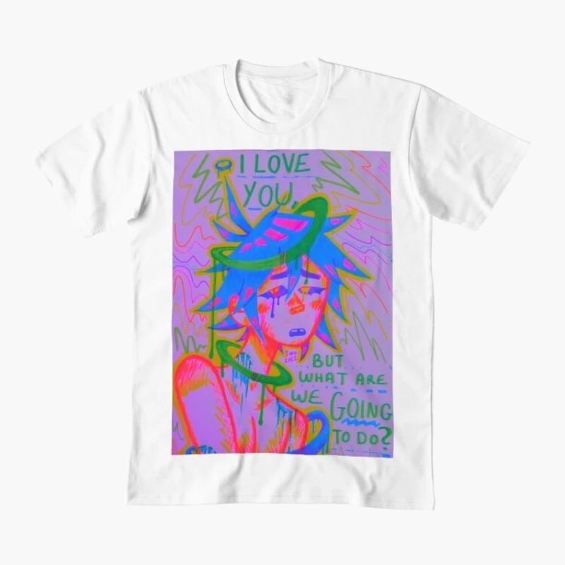 

2026 Summer New The Mountain Album Gorillaz 2-D Graphics Cotton Unisex Shirt Vintage Fashion Y2k Short Sleeve Tshirt Fan Gift 4XL