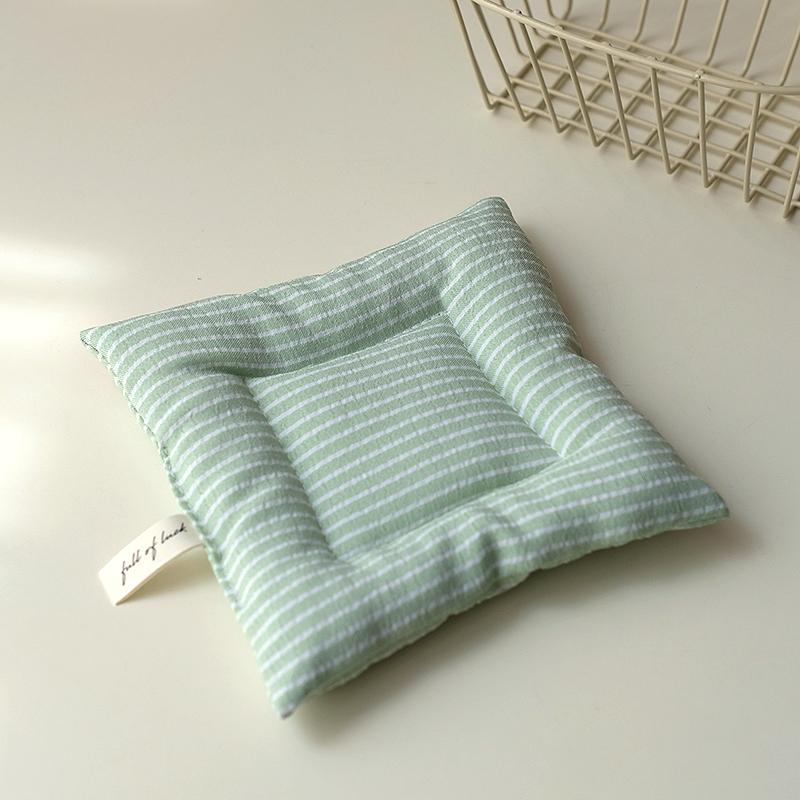 

Ручная работа полосатая хлопковая подставка ткань изоляционная подкладка коврики для стола салфетки для домашнего декора кухонные принадлежности для чашек тарелка 16 x 16cm