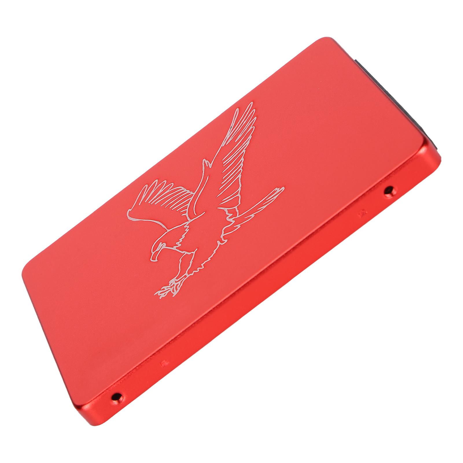 

Hsthe Sea Мобильный твердотельный накопитель Портативный 2,5-дюймовый металлический Красный орел Внешний SSD для ПК 16 GB