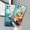 Case for Xiaomi Mi 11 12T Pro 12 11T 14 10T 13 Lite 12X Funda Phone Cover Simple Flower