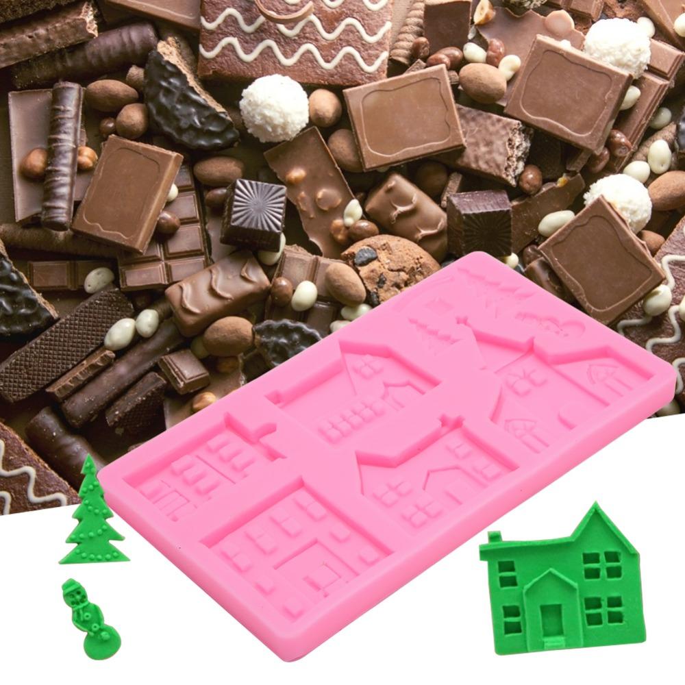 Multiple Cavity Design Silicone Mold Food Grade Silicone Cake Decor Mold Holiday Baking