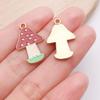 Mushroom House Oil Drop Pendant: 20 Styles for DIY Necklaces, Bracelets, Keychains & Jewelry Accessories