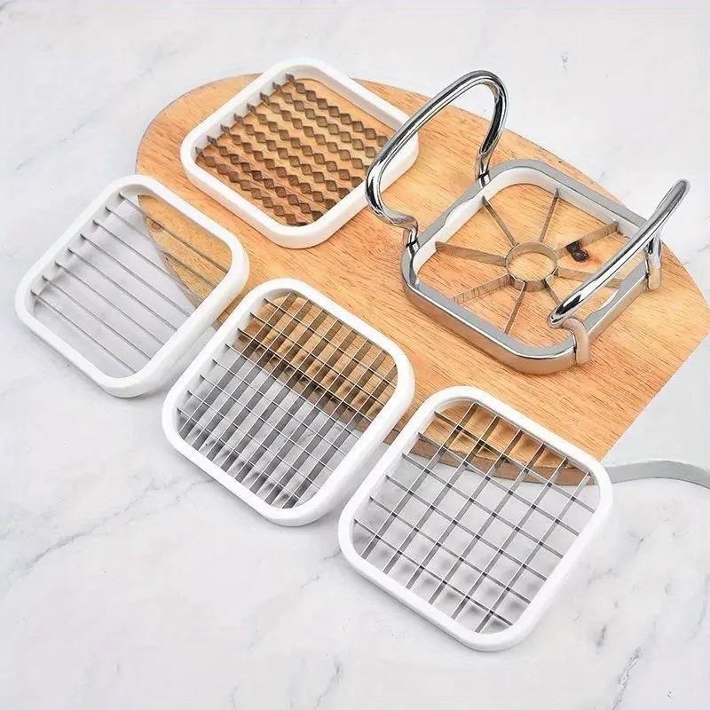 

1Set Five in One Multifunctional Fruit Slicer Apple Slicer Potato Chip Slicer Radish
