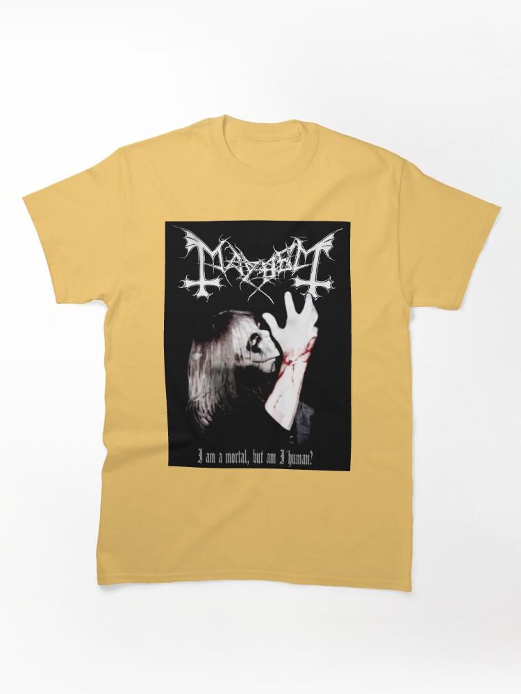 Eternal Mayhem Unisex T-Shirt, Mayhem Tee, Mayhem Inspired Merch, Black metal Unisex T-Shirt, Dead Classic Unisex T-Shirt