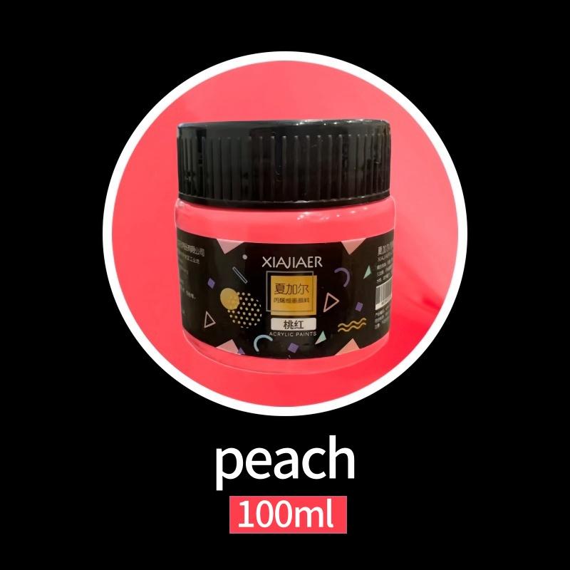 

1pcs/100ml/300mlxiajiaer Gold acrylic pigment crafts Picture frame Sculpture pearlescent color silver gold acrylic pigment peach 100ml