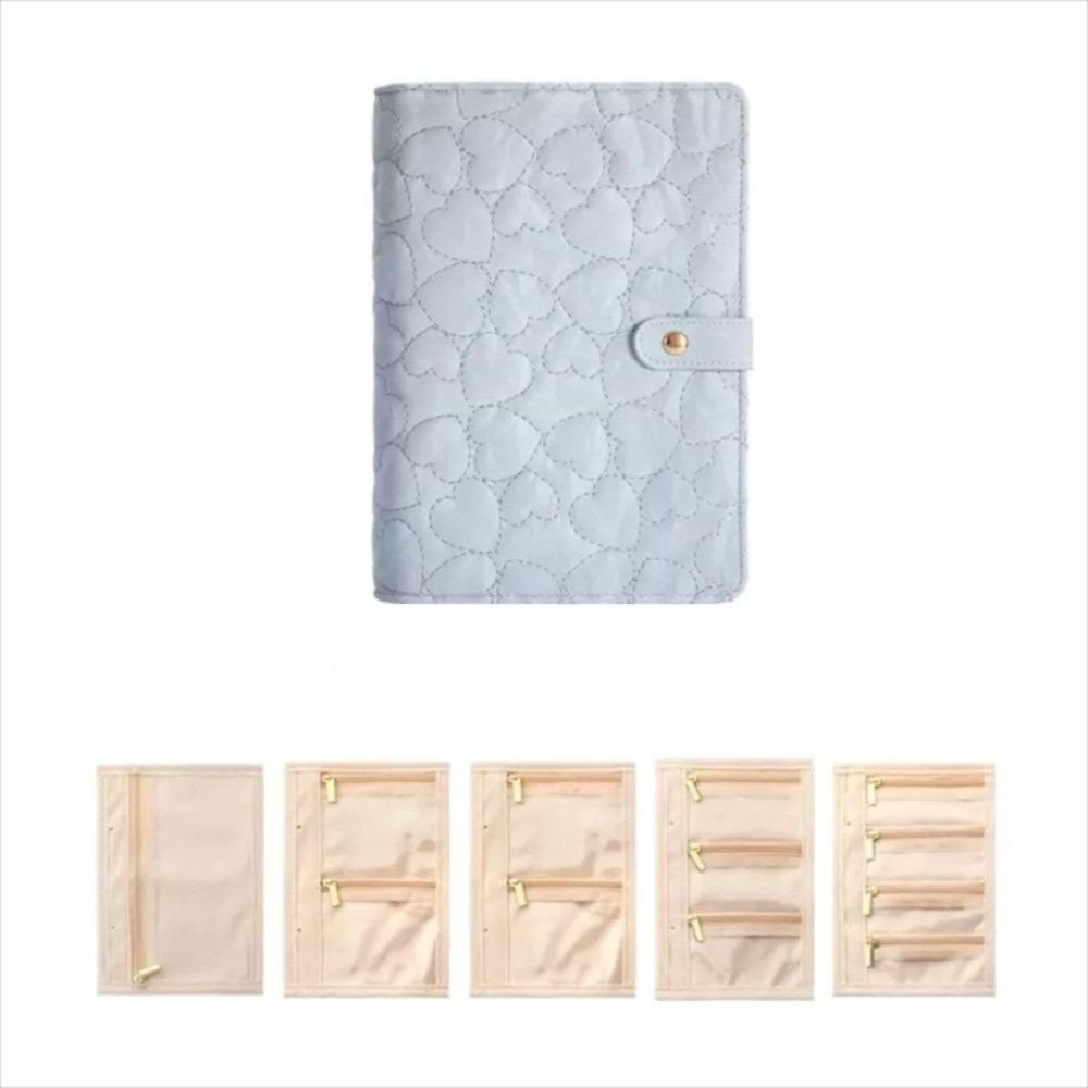 

Love Heart Jewelry Storage Book Leather Jewelry Packaging Brochure Travel