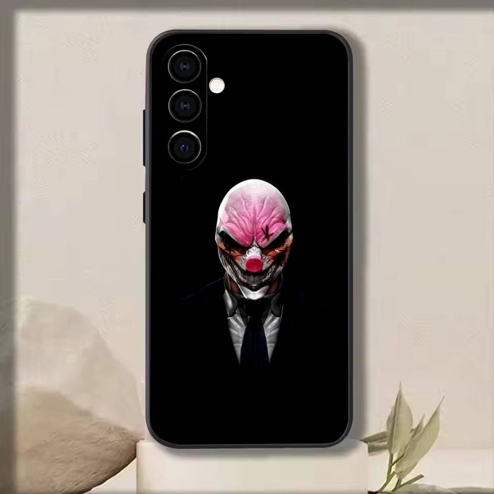 Payday   Phone Case For Samsung Galaxy A73,A72,A71,A70,A53,A52,A51,Others Soft Black Cover