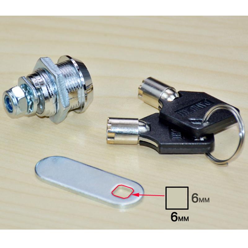 1 sada Cylinder Barrel Skříň / zásuvka Safe Lock Security Protect