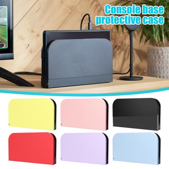 Game Console Dock Protective Cover for Nintendo Switch 2 Anti-scratch Gamepad Base Stand Holder Protector Shell Game Accessories