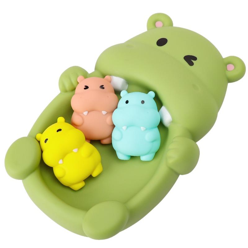 Nontoxic Floating Animal Bath Toys for Babies and Toddlers Seal Hippo  Safe Fun for Bathroom and Pool Perfect Gift