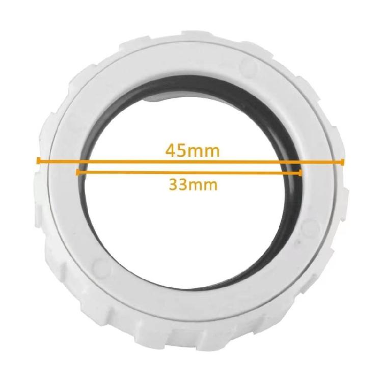 Pool Cleaner Hose Swivel 9-100-3002 & Hose Nut 9-100-3109 Combo For Zodiac 360