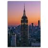 Leinwanddruck, Empire State Building bei Sonnenuntergang