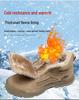 Manufacturer's New Insulated Cotton Work Shoes: Thickened, Anti-Smash, Anti-Puncture, Wear-Resistant Men's Safety Footwear.