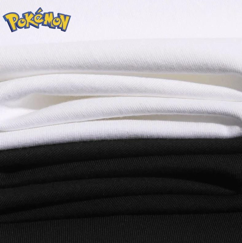 Rayquaza Peripheral Printed T-shirt Short Sleeved Men's and Women's Summer New Item Pure Cotton Loose Casual Top