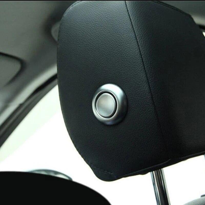 New Style Front Seat Head Rest Headrest Adjust Button Cover Trim For Land Rover Discovery Sport 2015 2016 2017