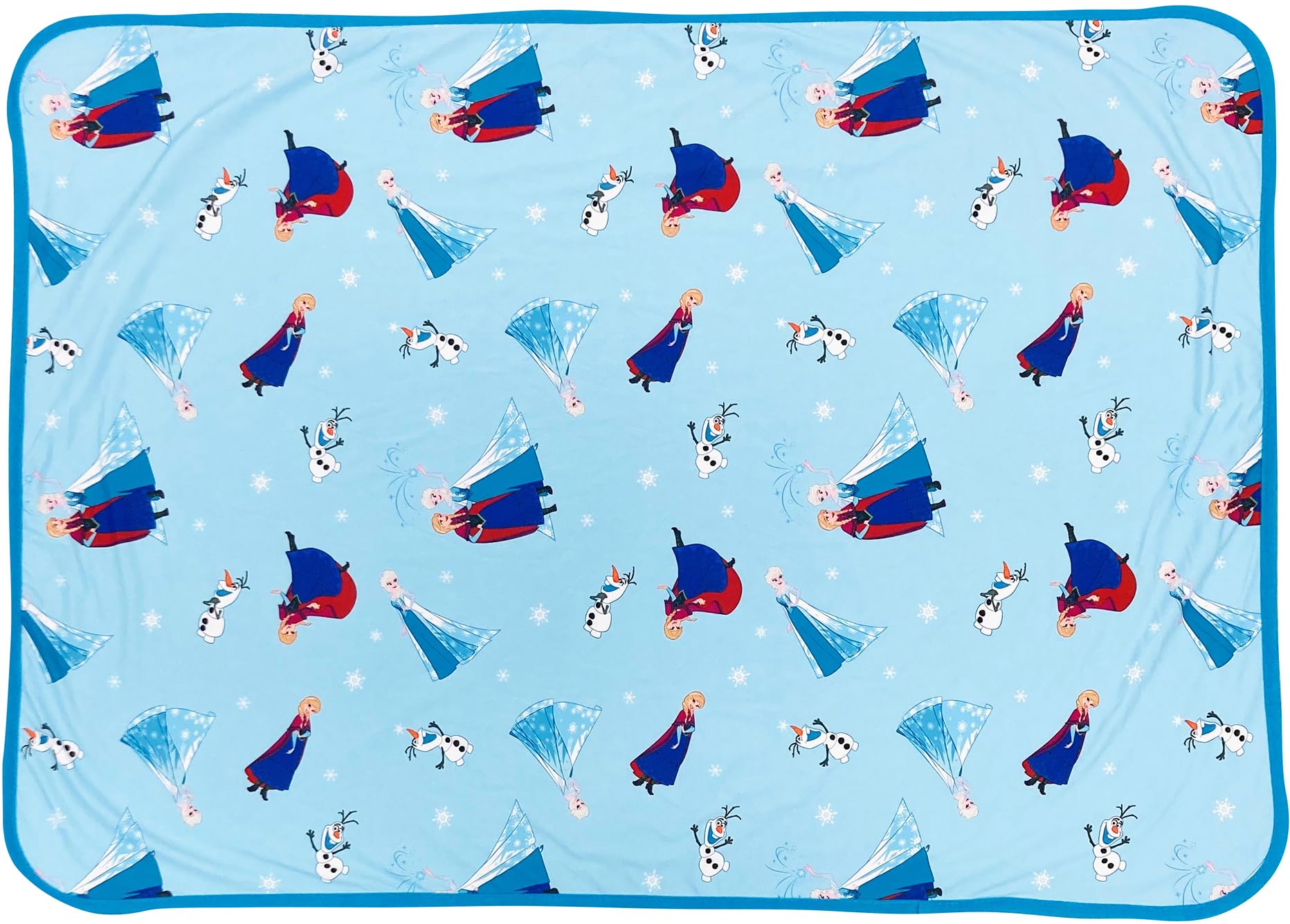 

MORIPiLO Disney Summer Towel Blanket Cool Cute Cooling Disney Olaf Morishita Makura (Frozen Blanket) Blanket, 70x100cm, Blue, Princess, Elsa,