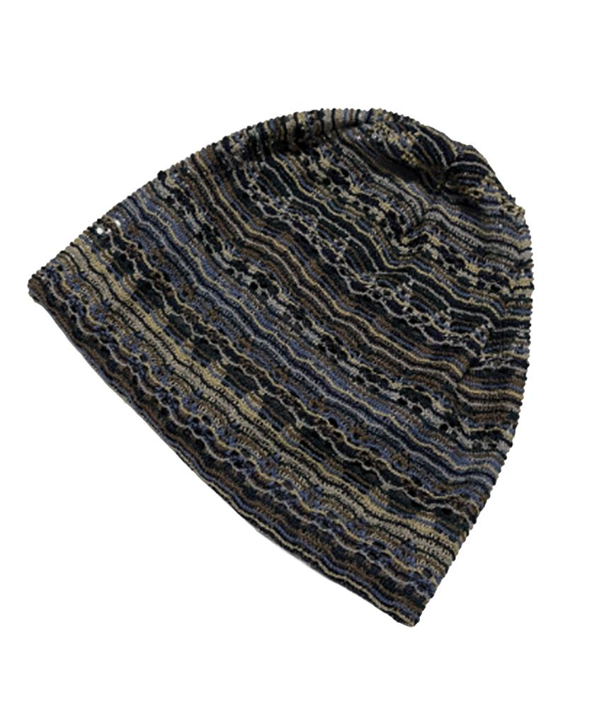 Maseukeompeoni Ripple Beanie - Blue
