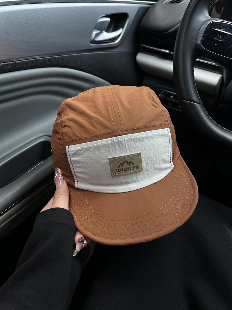 Personality trend new short brim hat boys cool handsome fashion quick drying baseball cap soft top thin cap women