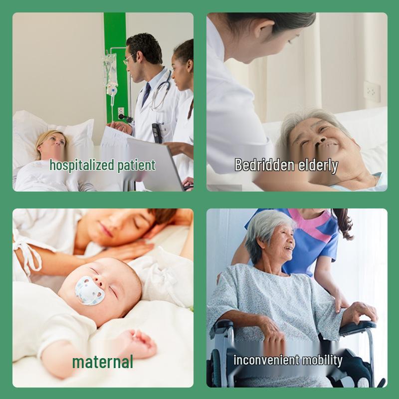 Antibacterial No-Rinse Cleansing Wash for Bedridden or Postpartum Care