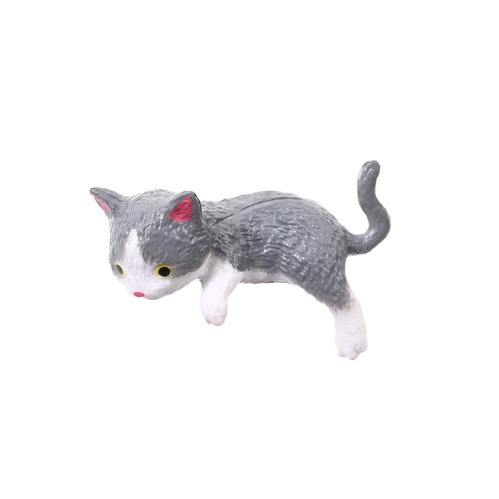 Office Desktop Mini Cute Little Cat Ornament Computer Car Center Console Display Screen Edge Decoration Figurine