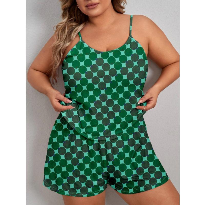 

Женская повседневная домашняя одежда с принтом халтер, тонкий комплект на шнуровке, весна-лето 5XL разноцветный