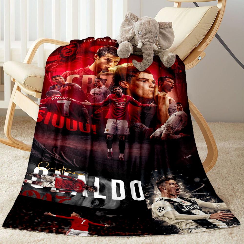 Ronaldo's Juventus Glory Blanket Soft & Cozy Great for Couch Office Sofa Four Seasons Multipurpose Warmthful Decor