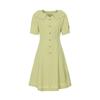 SOUP V-Neck Collar Flare Dress (Sz4Opm7)
