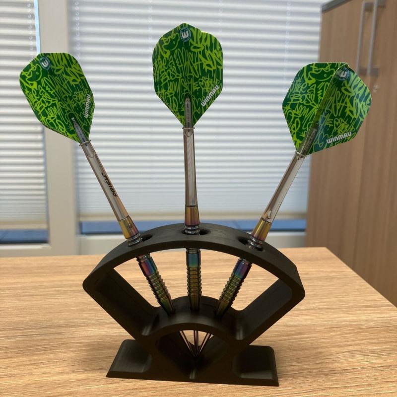 1/2 Pcs Darts Holder Display Stand Tabletop Dart Organizer Vertical Storage Rack For Office Home Desktop Decoration