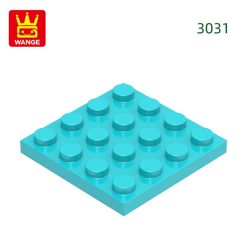

Non-Toxic 44Pcs/Lot 3031 4X4 Board Building Blocks Moc Accessories Compatible With Brick Diy Educational Toys For Children Gift Box about 44pcs