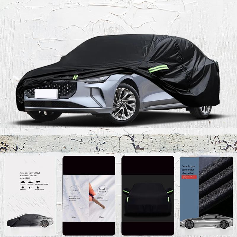 For Lincoln Z Anti-UV Sun Shade Rain Snow Resistant Dustproof Black cover Car umbrella Full Car Cover Outdoor Protection