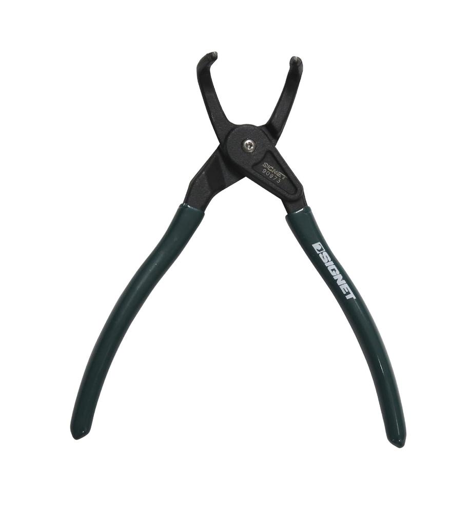 SIGNET 7" Snap Ring Pliers, Curved, 90973