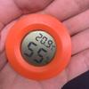 1 buc Termometru Higrometru Digital LCD pentru Frigider Congelator Reptile Rotund Încorporat Tester de Temperatură