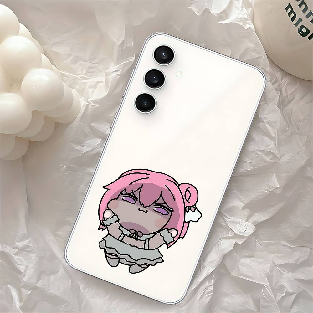 Cute D-doro Nikke Doro Phone Case For Samsung Galaxy S21 S22 S23 S24 S25ULTRA FE Ultra Plus5G A52S Transparent Cover