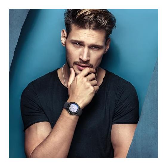 Men's Silicone Sports Watch Stylish: Waterproof Analog Quartz Rubber Strap Men's Accessories - Birthday Christmas Valentine's Day Present
