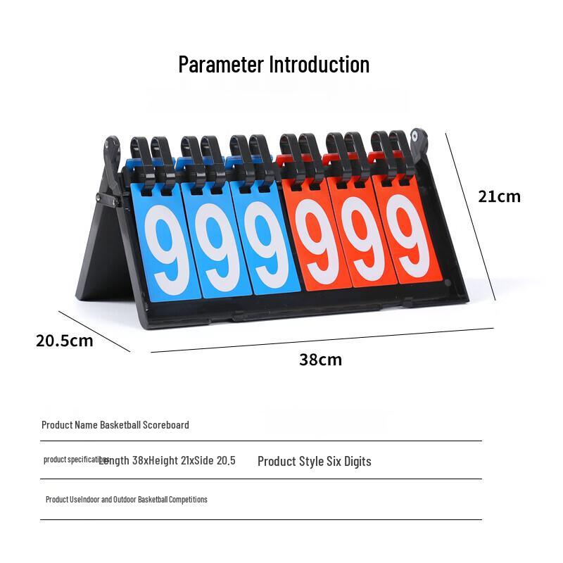 

Multi-Sport Scoreboard CN plug (adapter included)