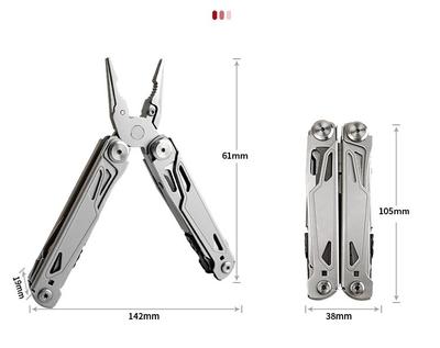 New 28 In 1 All Steel Folding Multifunctional Tool Pliers Convenient Household Outdoor EDC Pocket Manual Tool