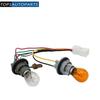 Fit For 16-20 Kia Optima Rear Combination Holder & Wiring Harness w/Bulbs LH/RH
