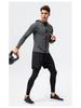 Men's Quick-Dry Long Sleeve Sports Hoodie for Running & Training - Autumn/Winter