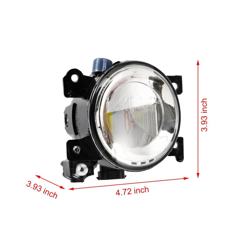 1 Pair Front LED Fog Lights For Infiniti Q50 2014-18 QX60 QX80 Q70/Q70L/Q70 2014-2018 Driving DRL Light 261504GA0A 261554GA0A